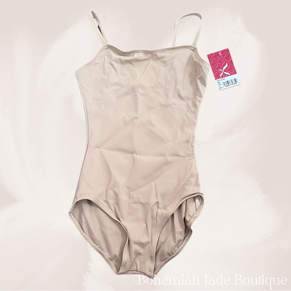 Capezio Women’s Basic Nude Camisole Leotard Size Small - Picture 3 of 8